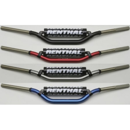 GUIDON RENTHAL TWINWALL REPLICA TORTELLI NOIR