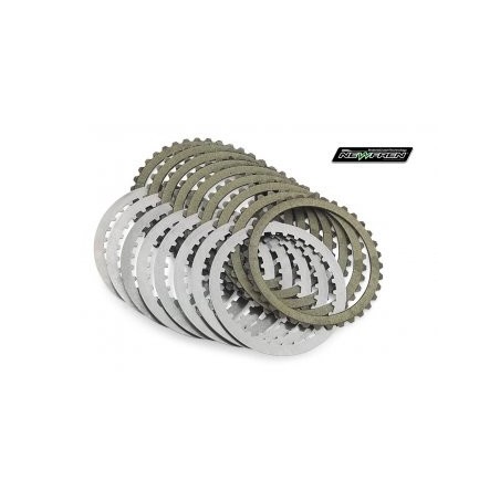 KIT DISQUES LISSES et GARNIS APRILIA 125 Moteur Rotax 123, - 88 A 04