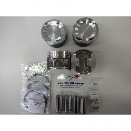 PISTONS FORGES SIERRA COSWORTH CULASSE ROUGE MOTEUR N5B - TURBO