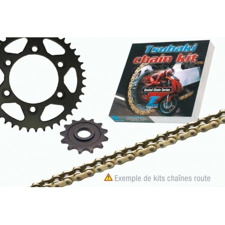 KIT CHAINE TSUBAKI KAWASAKI 125 BN Eliminator - 98 A 07